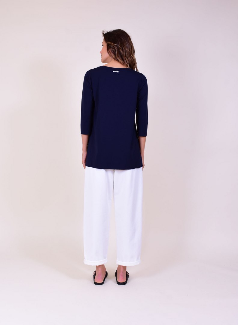 Humility Blouse HD-TS-RANKO MARINE Humility Blouse HD-TS-RANKO MARINE