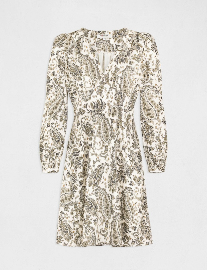 Morgan Dress RADIAL.F IVOIRE Morgan Dress RADIAL.F IVOIRE