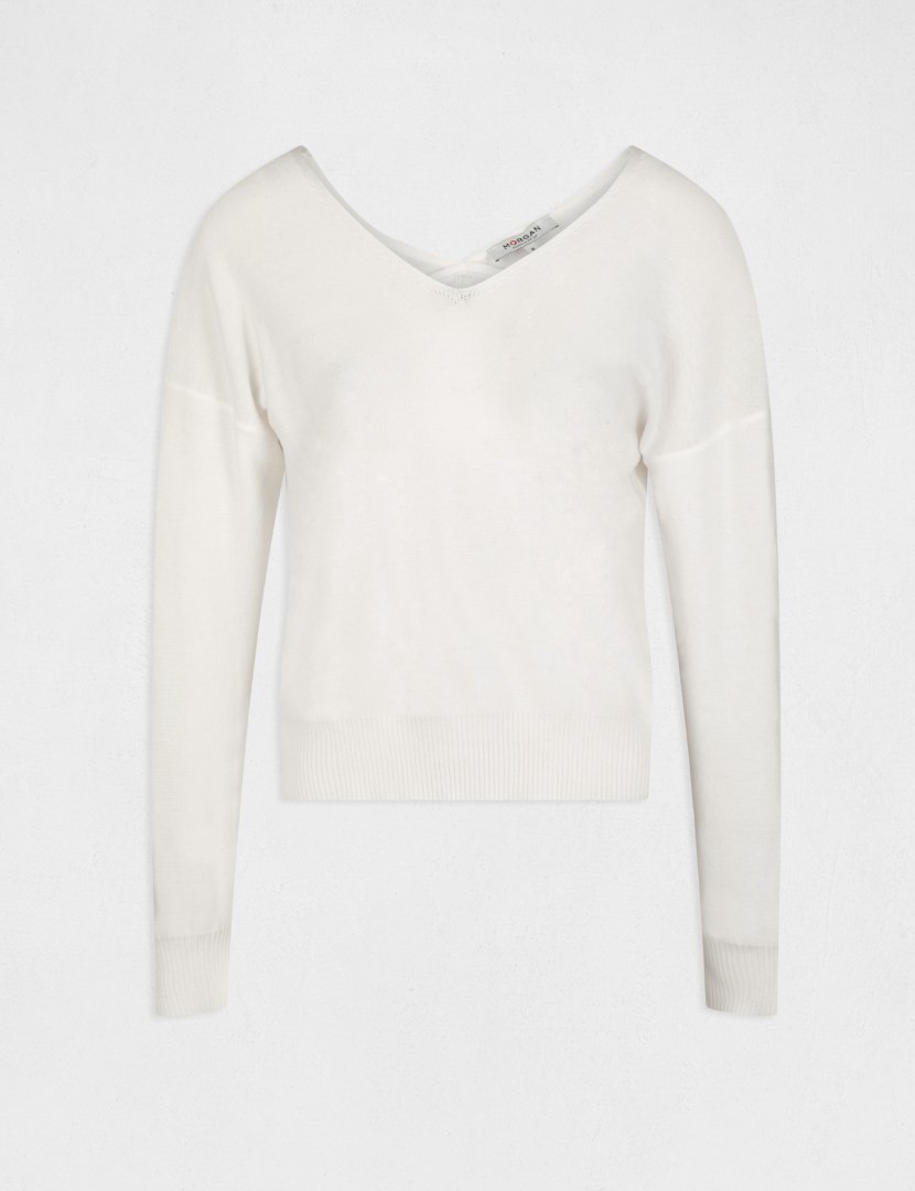 Morgan Sweater MINDOS OFF WHITE Morgan Sweater MINDOS OFF WHITE