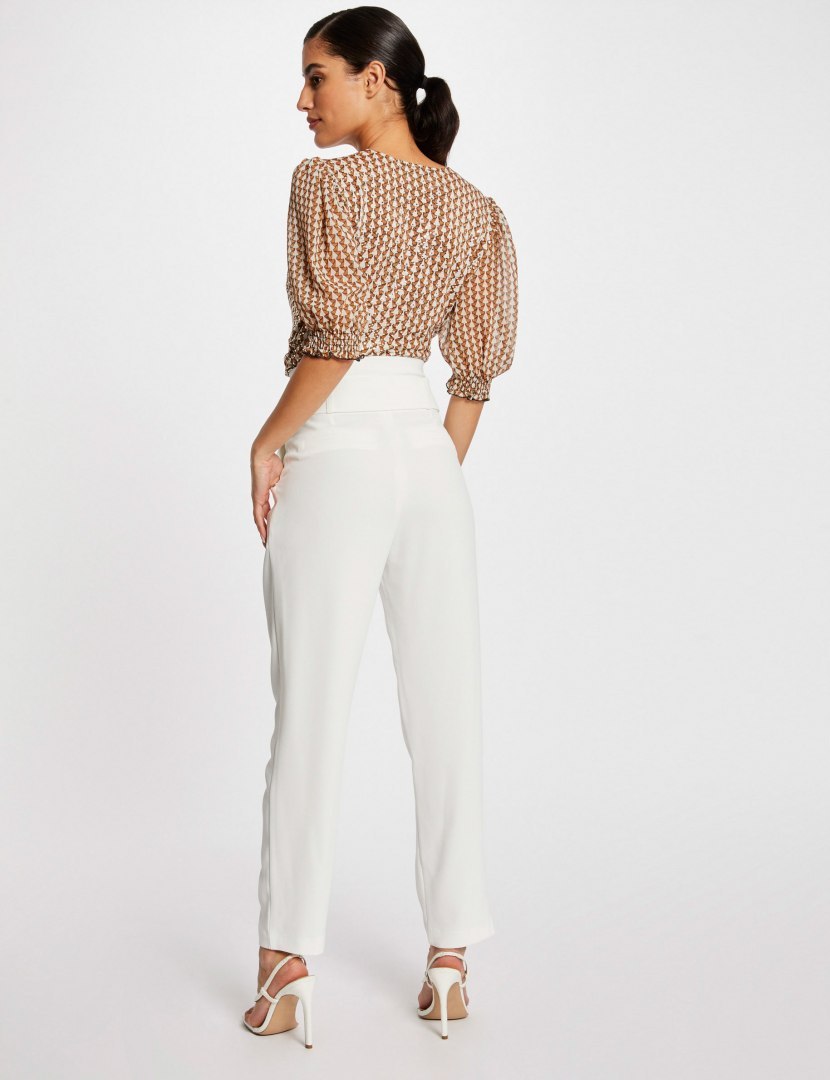 Morgan Spodnie PRING.F OFF WHITE Morgan Spodnie PRING.F OFF WHITE