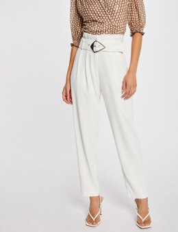 Morgan Spodnie PRING.F OFF WHITE