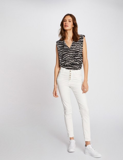 Morgan Spodnie PWHITE OFF WHITE Morgan Spodnie PWHITE OFF WHITE