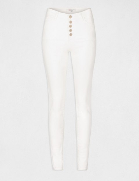 Morgan Spodnie PWHITE OFF WHITE Morgan Spodnie PWHITE OFF WHITE