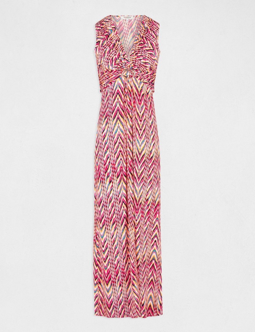 Morgan Dress RGEO FUCHSIA Morgan Dress RGEO FUCHSIA