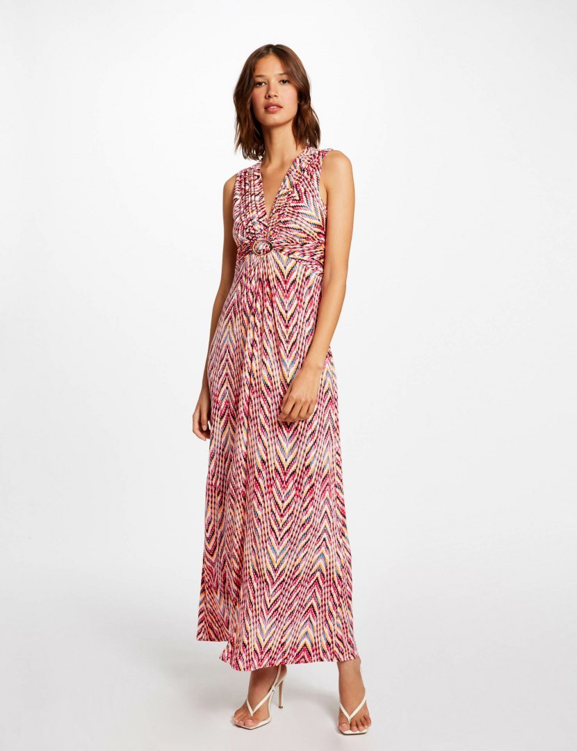 Morgan Dress RGEO FUCHSIA Morgan Dress RGEO FUCHSIA