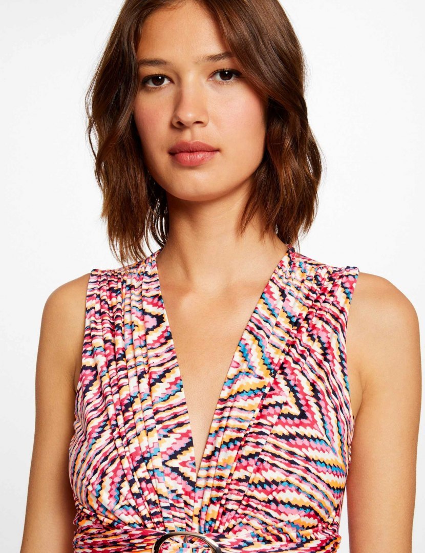 Morgan Dress RGEO FUCHSIA Morgan Dress RGEO FUCHSIA