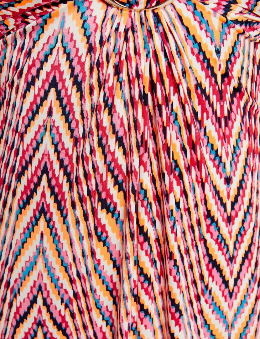 Morgan Dress RGEO FUCHSIA Morgan Dress RGEO FUCHSIA