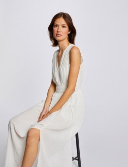 Morgan Dress RIBIZA OFF WHITE
