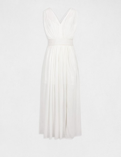Morgan Dress RIBIZA OFF WHITE Morgan Dress RIBIZA OFF WHITE