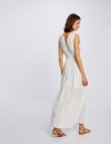 Morgan Dress RIBIZA OFF WHITE Morgan Dress RIBIZA OFF WHITE