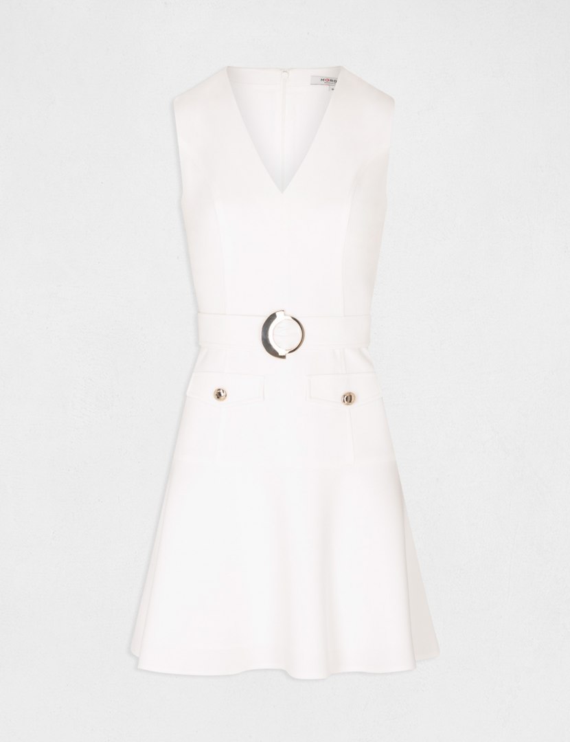Morgan Dress ROSALIA OFF WHITE Morgan Dress ROSALIA OFF WHITE