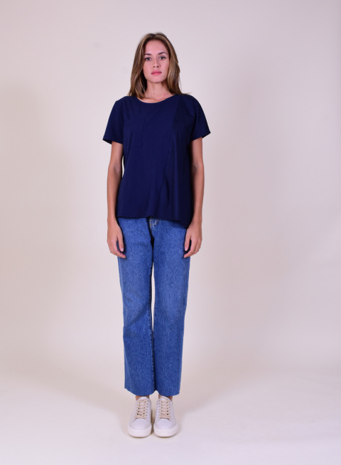 Humility Blouse HD-TO-RILLA MARINE Humility Blouse HD-TO-RILLA MARINE