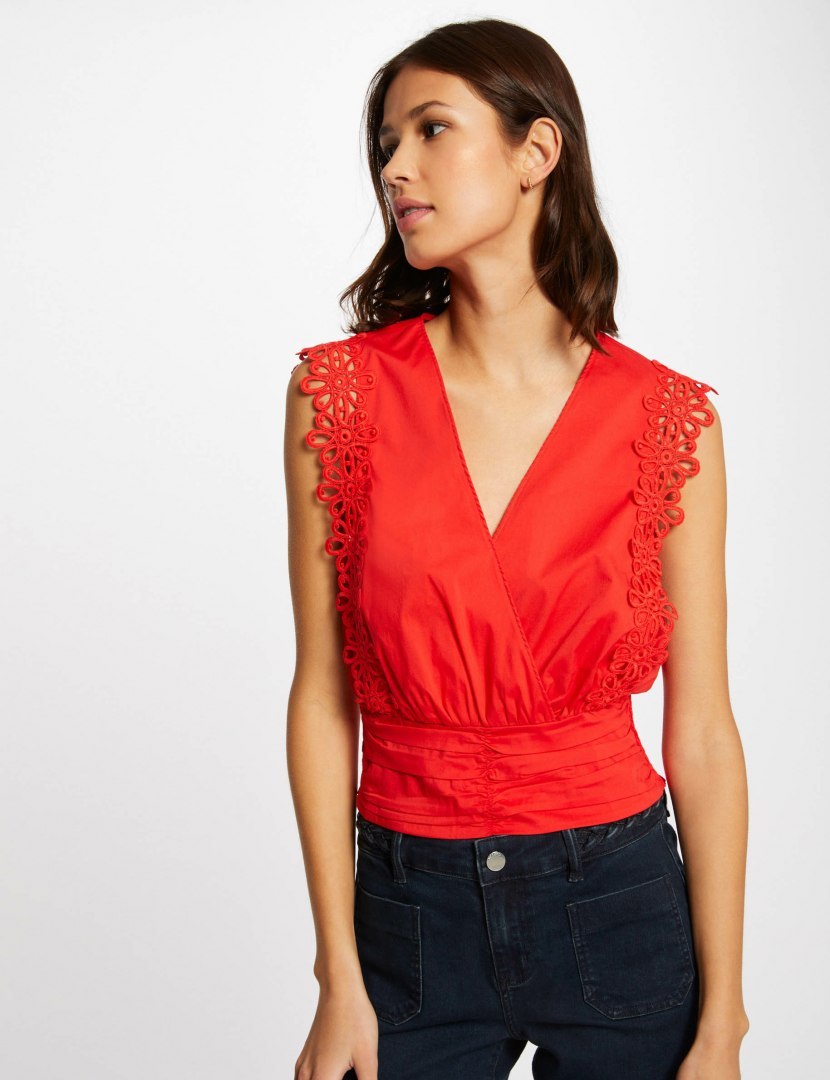 Morgan Blouse OVIDA PASTEQUE Morgan Blouse OVIDA PASTEQUE