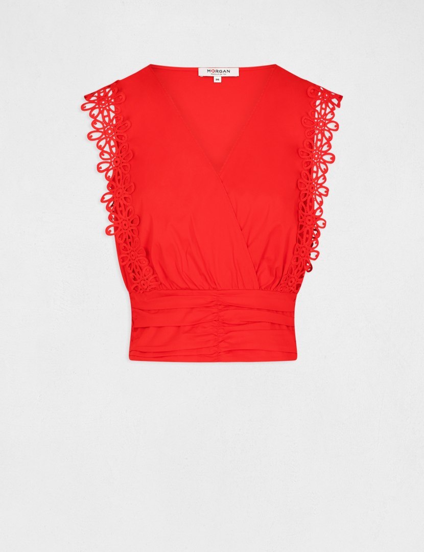 Morgan Blouse OVIDA PASTEQUE Morgan Blouse OVIDA PASTEQUE