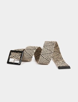 Morgan Belt 3BAYA NOIR/BEIGE