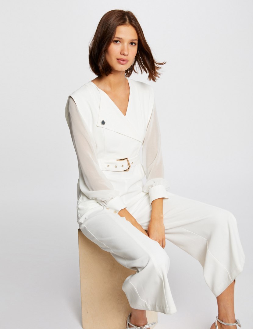 Morgan Pants PIPAM.F OFF WHITE Morgan Pants PIPAM.F OFF WHITE