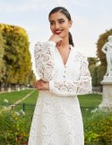 Morgan Dress ROMANE OFF WHITE