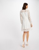 Morgan Dress ROMANE OFF WHITE