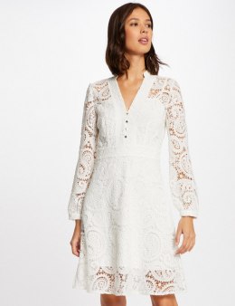Morgan Dress ROMANE OFF WHITE