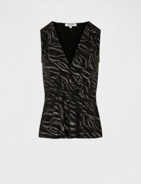 Morgan Blouse DBAM NOIR/DOREE Morgan Blouse DBAM NOIR/DOREE