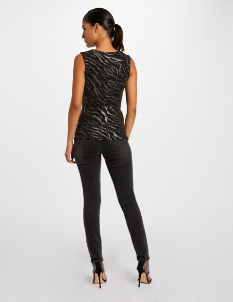 Morgan Blouse DBAM NOIR/DOREE Morgan Blouse DBAM NOIR/DOREE
