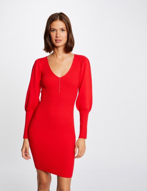 Morgan Dress RMPIN ECARLATE Morgan Dress RMPIN ECARLATE