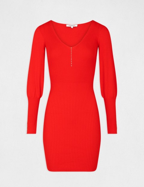 Morgan Dress RMPIN ECARLATE Morgan Dress RMPIN ECARLATE