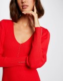 Morgan Dress RMPIN ECARLATE Morgan Dress RMPIN ECARLATE