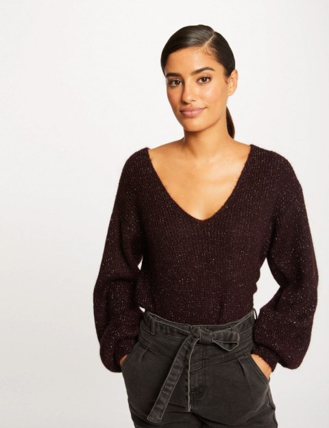 Morgan Sweater MANEL PRUNE Morgan Sweater MANEL PRUNE