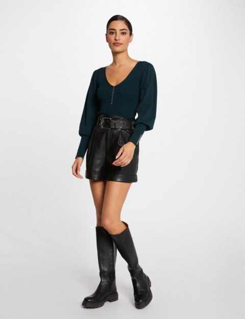 Morgan Sweter MAWI VERT FORET Morgan Sweter MAWI VERT FORET