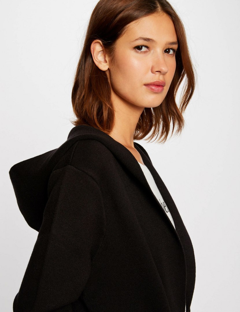 Morgan Sweater MCAPI NOIR/IVOIRE Morgan Sweater MCAPI NOIR/IVOIRE