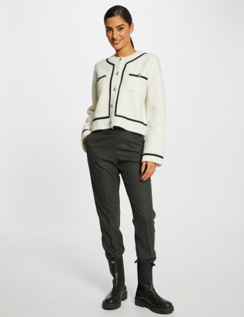 Morgan Sweater MGOYA OFF WHITE/NOIR Morgan Sweater MGOYA OFF WHITE/NOIR