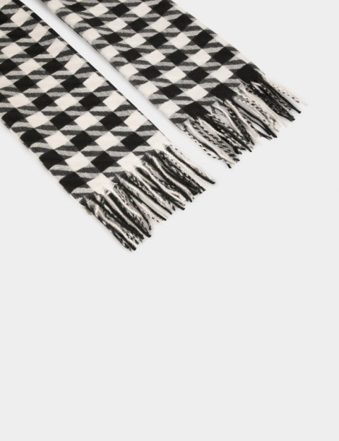Morgan Scarf 5PCOQ NOIR/BEIGE Morgan Scarf 5PCOQ NOIR/BEIGE