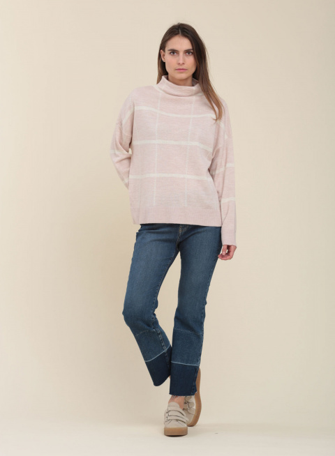 HUMILITY - SWEATER - HE-PU-SILO ROSE PALE HUMILITY - SWEATER - HE-PU-SILO ROSE PALE