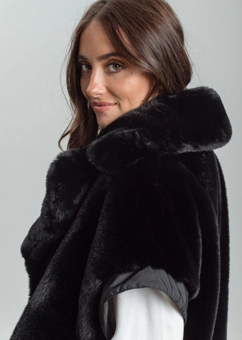 Lauren Vidal Coat LVMH1129 NOIR Lauren Vidal Coat LVMH1129 NOIR