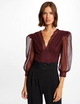 Morgan Blouse TIFEN RED VELVET
