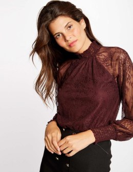 Morgan Blouse TINAEL RED VELVET