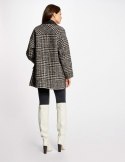 Morgan Coat GFANI OFF WHITE/NOIR