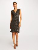 Morgan Dress RBOOM NOIR/DOREE