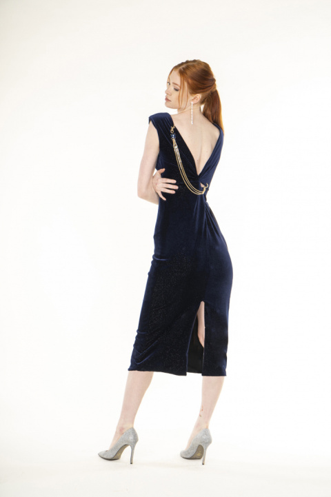 Siste's Dress ST06S8100T55 OLTREMARE Siste's Dress ST06S8100T55 OLTREMARE