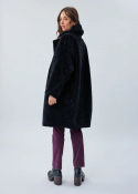 Lauren Vidal Coat LVMH1130 NOIR Lauren Vidal Coat LVMH1130 NOIR