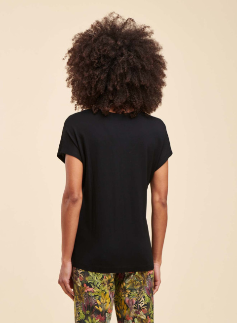 La Fee Maraboutee Blouse FD-TS-PETIRI-V NOIR La Fee Maraboutee Blouse FD-TS-PETIRI-V NOIR