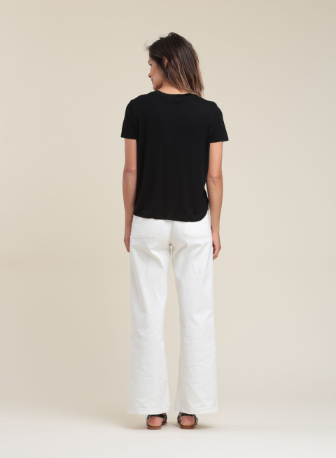 La Fee Maraboutee Blouse FF-TS-SOLANUM-V NOIR La Fee Maraboutee Blouse FF-TS-SOLANUM-V NOIR