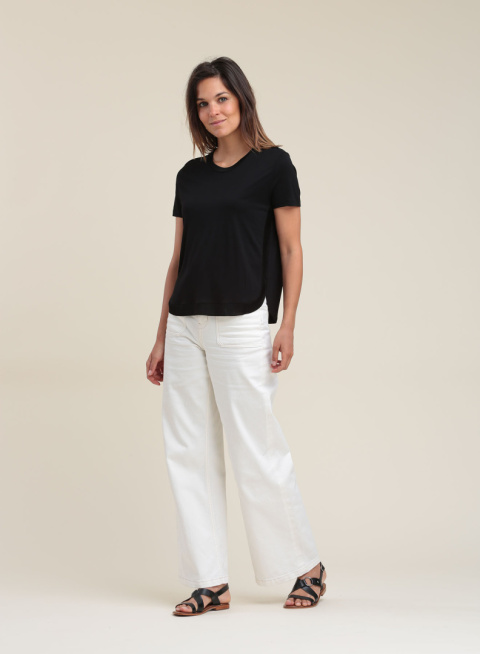 La Fee Maraboutee Blouse FF-TS-SOLANUM-V NOIR La Fee Maraboutee Blouse FF-TS-SOLANUM-V NOIR