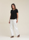 La Fee Maraboutee Blouse FF-TS-SOLANUM-V NOIR