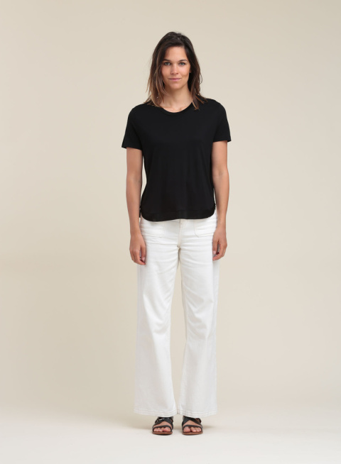 La Fee Maraboutee Blouse FF-TS-SOLANUM-V NOIR La Fee Maraboutee Blouse FF-TS-SOLANUM-V NOIR