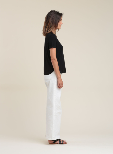 La Fee Maraboutee Blouse FF-TS-SOLANUM-V NOIR La Fee Maraboutee Blouse FF-TS-SOLANUM-V NOIR