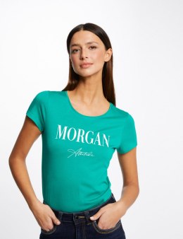 Morgan Blouse DATTI VERT VEGE/BLAN
