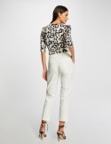 Morgan Blouse TLOLA OFF WHITE/NOIR