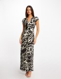 Morgan Dress RDUEL NOIR/OFF WHITE